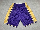 Lakers Purple Swingman Shorts,baseball caps,new era cap wholesale,wholesale hats